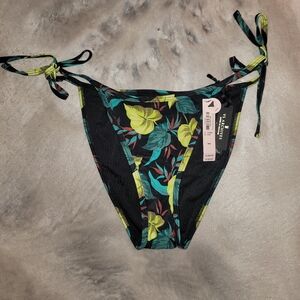 Victoria Secret Floral Tie-Side Bikini Bottom